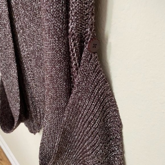 ANTHROPOLOGIE Moth Open Front Convertible Sweater - Picture 6 of 7